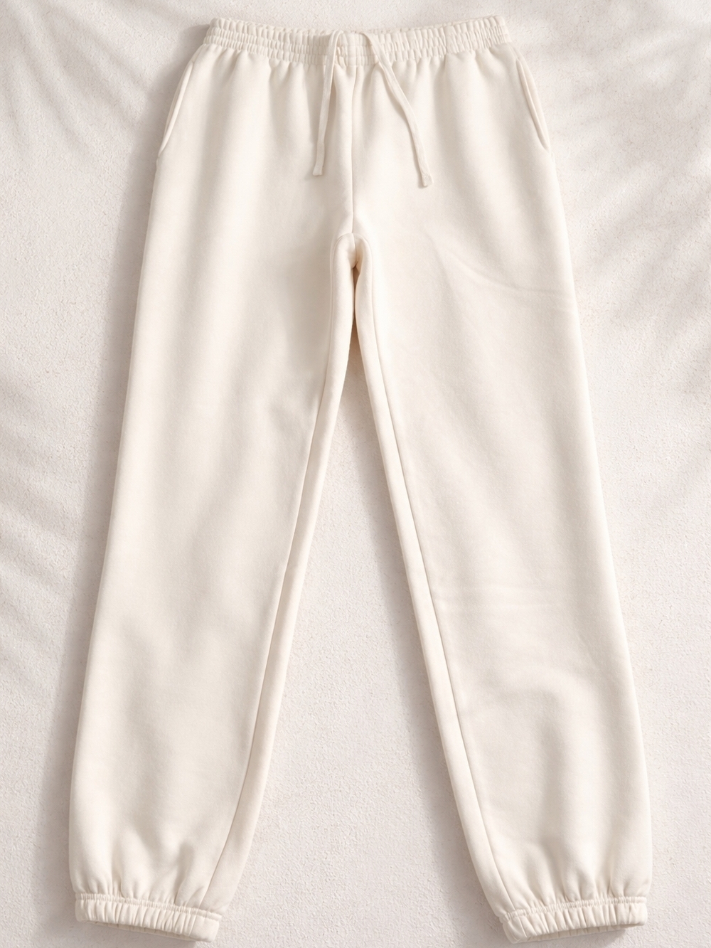 Amazon Essentials Cream Men Jogger Sweatpants Size L